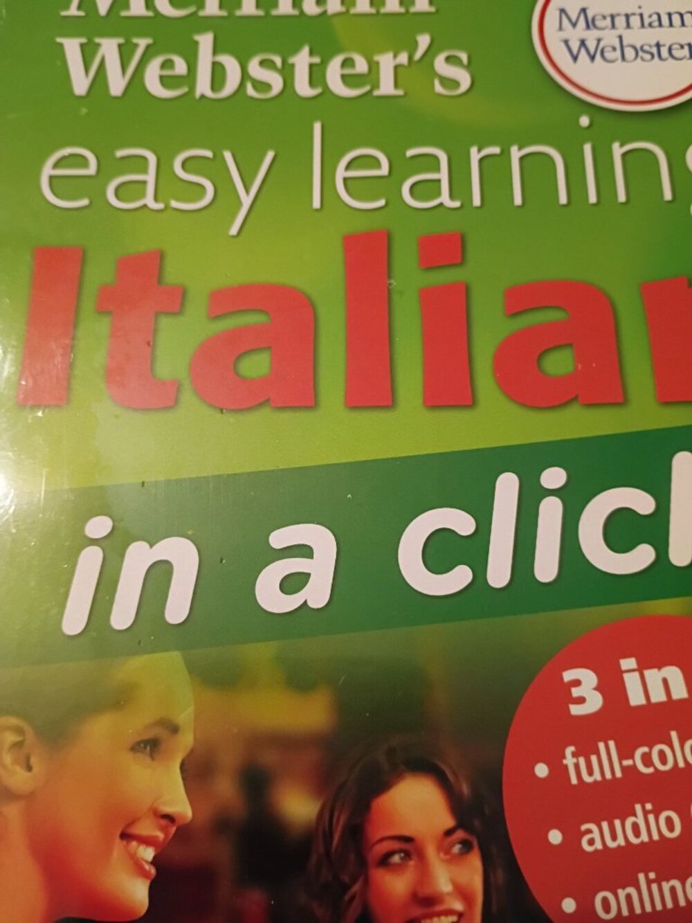 Merriam-Websters Easy Learning Italian In A Click 3-In-1 Full-Color Book Audio C - Picture 4 of 5